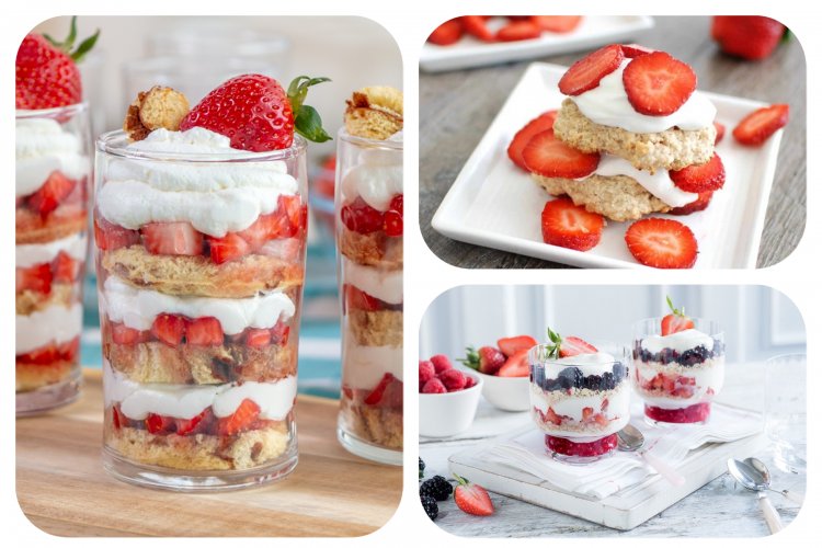 Low-Calorie Summer Dessert - Κατερίνα Καρίνου:  Καλοκαιρινό Γλυκό με Χαμηλές Θερμίδες