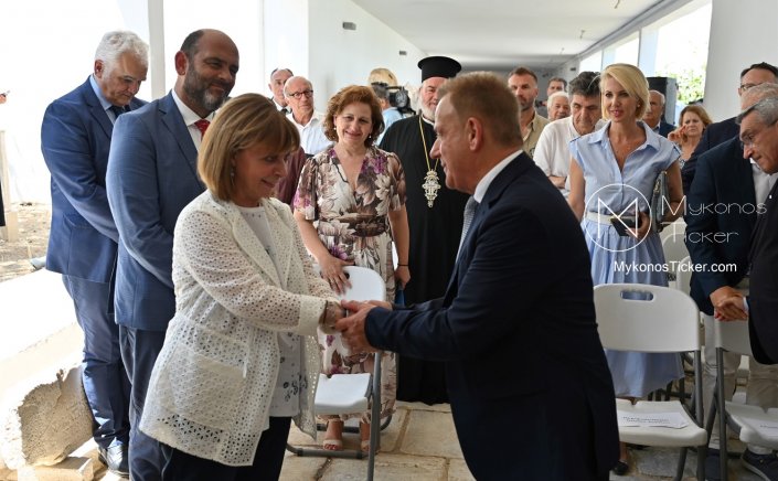 Χρήστος Βερώνης: Στο δρόμο της Μυκόνου προς το μέλλον η Δήλος θα ταξιδεύει δίπλα της και θα καταυγάζει την πορεία της [Εικόνες & Video]