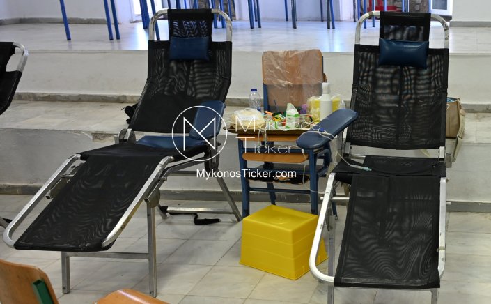 Mykonos Blood Donation: Αδύνατη μέχρι στιγμής η διενέργεια της εθελοντικής αιμοδοσίας λόγω της συνεχιζόμενης απεργίας των πλοίων