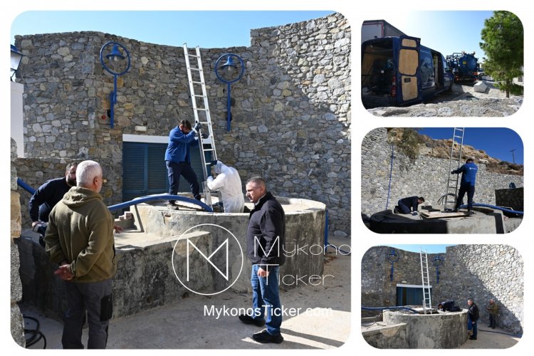 Ολιστικός καθαρισμός και συντήρηση αντλιοστασίου λυμάτων στον Τούρλο [Εικόνες - Video]