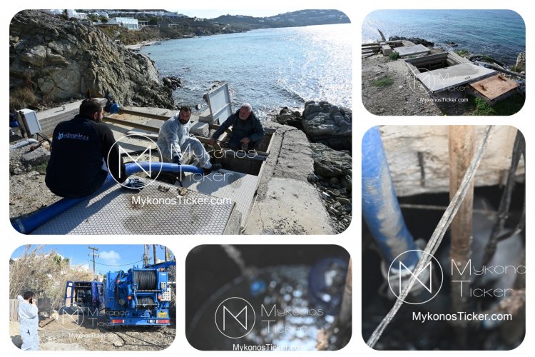 Προληπτικός έλεγχος και ολιστικός καθαρισμός του αντλιοστασίου λυμάτων στην Παραλία Αγιος Γιάννης [Εικόνες & Video]