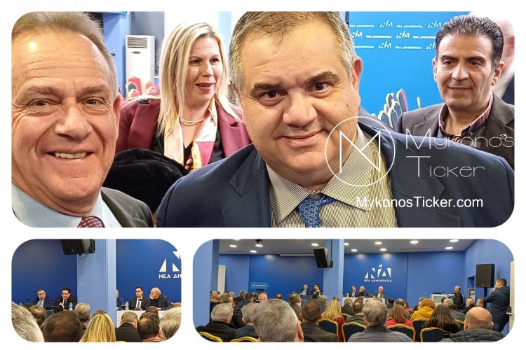 Συμμετοχή Xpήστου Bεpώνη στη συνάντηση Μ. Συρεγγέλα, Θ. Λιβάνιου και Β. Σπανάκη με δημάρχους για τις αλλαγές στον εκλογικό νόμο της Τ.Α