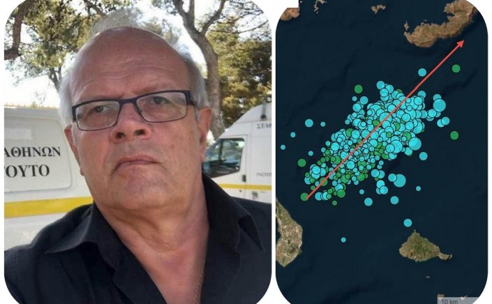 Santorini earthquakes - Άκης Τσελέντης: Όσο δε γίνεται ο κύριος σεισμός τόσο θα αυξάνει και το αναμενόμενο μέγεθος του