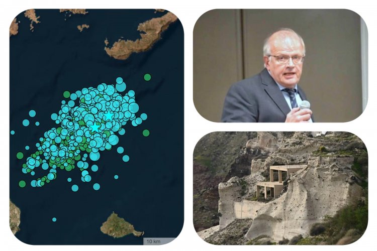 Santorini earthquakes - Τσελέντης: Δεν βλέπω καμία ύφεση – Με τα 5,2R επιβεβαιώνεται ότι δεν «είμαστε καλύτερα» ως προς τη σεισμικότητα