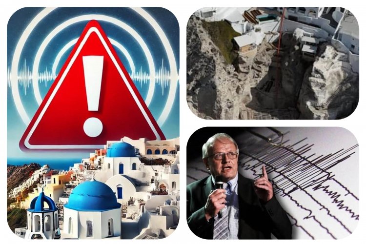Santorini earthquakes - Τσελέντης: Σκάβουν προκλητικά την ασταθή γη της - Οι Αρχές ποιούν την νήσσα