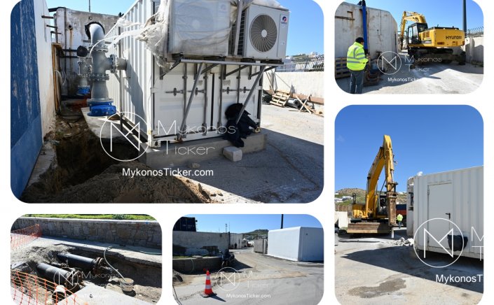 Ξεκίνησαν οι εργασίες σύνδεσης του διπλού καταθλιπτικού αγωγού ύδρευσης με το νέο αντλιοστάσιο στον Κόρφο [[Video]