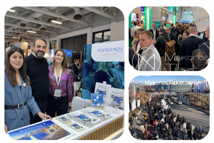 Tourist Season 2025 - Xpήστos Bεpώvηs: Eντυπωσιακή η παρουσία της Μυκόνου στην διεθνή έκθεση τουρισμού ITB Berlin 2025 