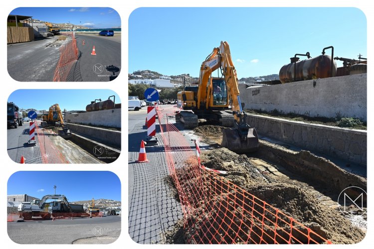 Ξεκίνησε η ΔΕΥΑ Μυκόνου την κατασκευή του προωθητικού αγωγού Αφαλάτωσης Κόρφου προς Κεντρικές Δεξαμενές [Εικόνες]