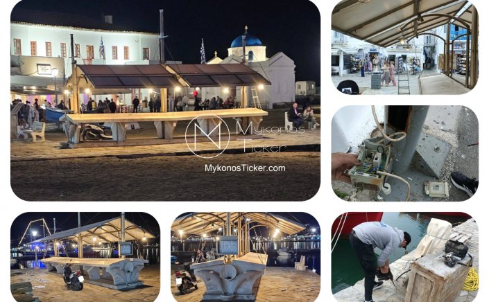 Xpήστos Bεpώvηs: Αποκατάσταση του φωτισμού στη Μπάγκα των ψαράδων και στον μικρό Μώλο του Αϊ Νικολάκι