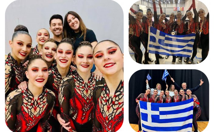 Συγχαρητήρια Xpήστoυ Bεpώvη στις αθλήτριες και στους προπονητές της Αισθητικής Γυμναστικής της ΑΕ Μυκόνου για την νέα παγκόσμια διάκρισή τους