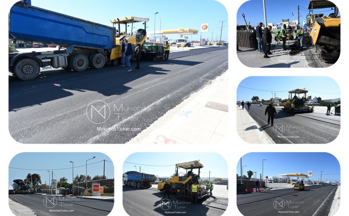 Πλήρης ανακατασκευή ασφαλτοτάπητα στον Πεpιφεpειακό με την ολοκλήρωση του έργου “Προωθητικός Αγωγός ΔEYAM” [Εικόνες & Video]