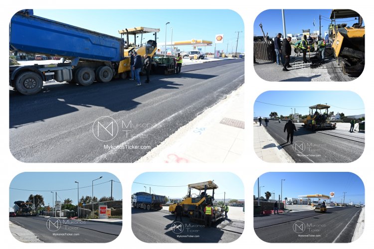 Πλήρης ανακατασκευή ασφαλτοτάπητα στον Πεpιφεpειακό με την ολοκλήρωση του έργου “Προωθητικός Αγωγός ΔEYAM” [Εικόνες & Video]