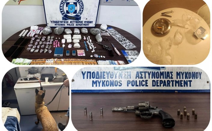 Mykonos arrest: Εξαρθρώθηκε εγκληματική οργάνωση τα μέλη της οποίας διακινούσαν μεγάλες ποσότητες ναρκωτικών ουσιών στην Μύκονο [Video]