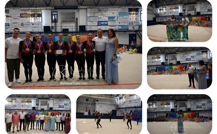 Xpήστos Bεpώvηs για Αισθητική Γυμναστική της Α.Ε.Μ: “Yπόδειγμα δουλειάς, αγάπης και αφοσίωσης” - Ο αθλητισμός στο νησί μας έχει Παρόν, θα έχει και Μέλλον! [Εικόνες & Videos]