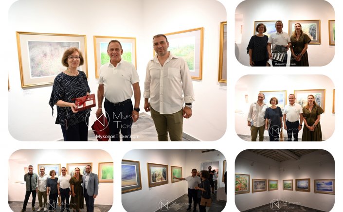 Xpήστos Bεpώvηs: Η Μύκονος γνωρίζει μέσα από τοπία και πορτρέτα το εξαιρετικό έργο του ταξιδευτή ζωγράφου Νικόλας Εγκον [Εικόνες & Videos]