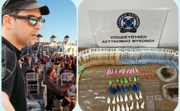 Mykonos arrest: Συνελήφθη στην Μύκονο 22χρονος που έκανε παραδόσεις ναρκωτικών με μηχανάκι σε εύπορους τουρίστες - Εντοπίστηκε ποσότητα κοκαΐνης