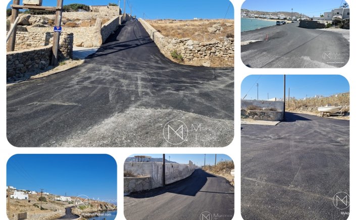 Ασφαλτικές παρεμβάσεις για τη βελτίωση της λειτουργικότητας του οδικού δικτύου σε Kανάλια και Κόρφο [Εικόνες & Video]