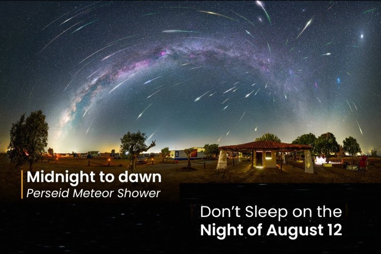 Look up tonight as the Perseid meteor shower reaches its peak!!