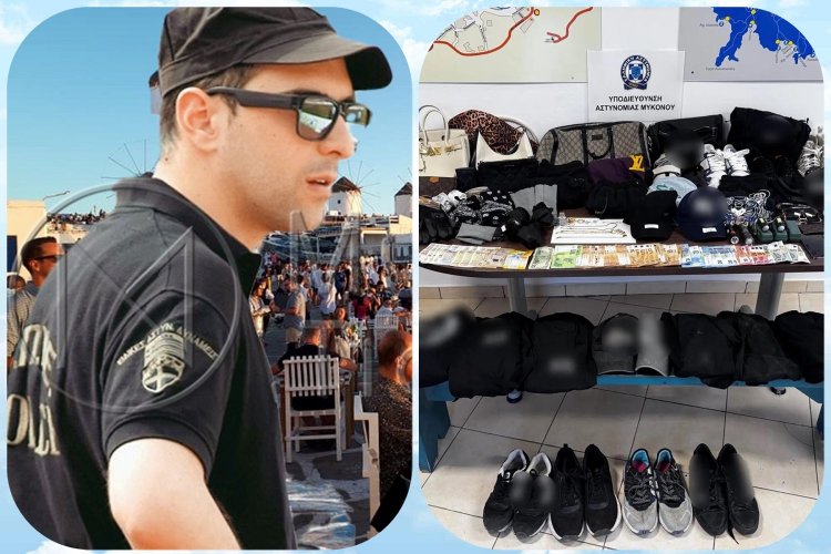 Mykonos arrest: Εξαρθρώθηκε συμμορία διαρρηκτών που δρούσε στη Μύκονο!! Εξιχνιάστηκαν συνολικά 13 περιπτώσεις, βρέθηκαν και κατασχέθηκαν πλήθος κλοπιμαίων!!