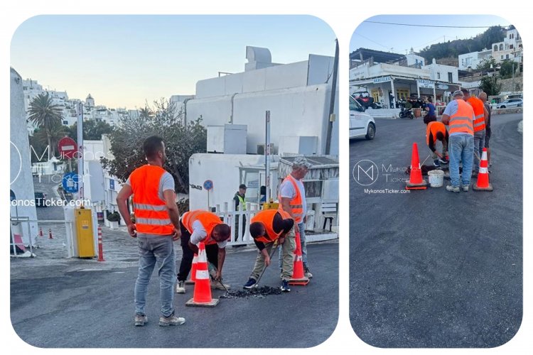 ΔΕΥΑ Μυκόνου: Άμεσες λύσεις σε προβλήματα λειτουργικότητας του αποχετευτικού δικτύου – Επισκευή κυκλικών φρεατίων στο Καμινάκι (ΟΤΕ)