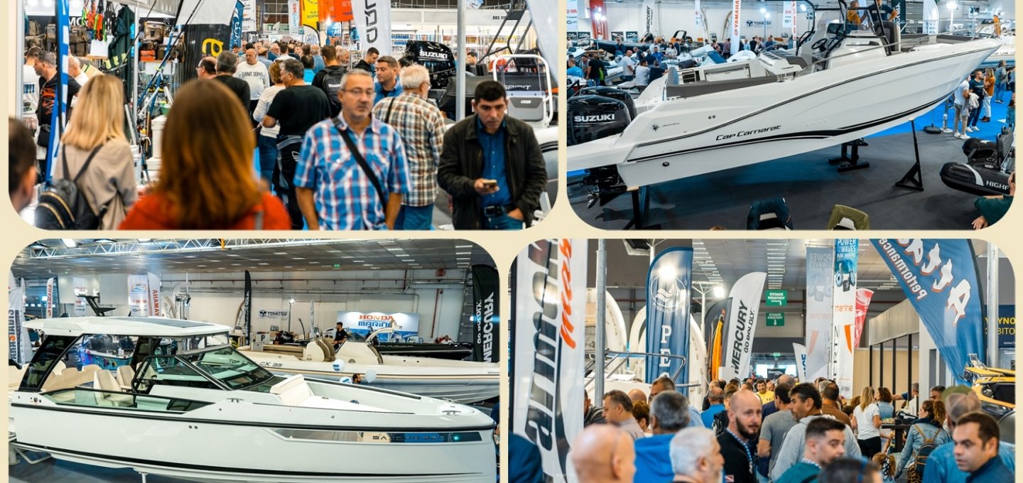 Thessaloniki Boat & Fishing Show 2025: Από 31 Οκτωβρίου στη Δ.Ε.Θ. με εκθέτες από την Ελλάδα και το εξωτερικό
