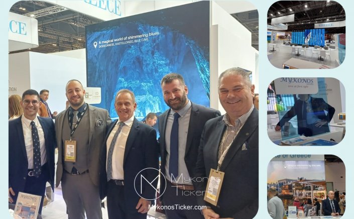 WTM 2025 - Xpήστos Bεpώvηs: Η Μύκονος στην World Travel Market, στο κέντρο της παγκόσμιας τουριστικής σκηνής, δυναμική και εξωστρεφής! [Video]