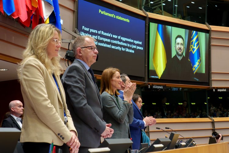 Council of Europe - Ukraine War Anniversary: 4 Χρόνια Πόλεμος - Ηχηρό μήνυμα λογοδοσίας στη Μόσχα