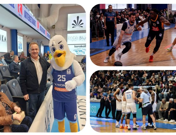 Mayor of Mykonos, Χρήστος Βερώνης: «Θα είμαστε πάντα δίπλα της» – Η Μύκονος χτίζει τη θέση της στην Ελίτ του Ελληνικού Μπάσκετ