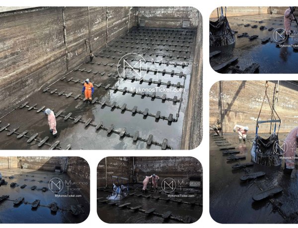 Η ΔΕΥΑ Μυκόνου βελτιστοποιεί τις δεξαμενές Βιολογικού για μέγιστη απόδοση οξυγόνωσης ενόψει τουριστικής αιχμής