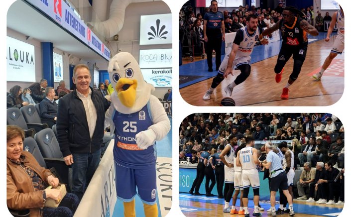 Mayor of Mykonos, Χρήστος Βερώνης: «Θα είμαστε πάντα δίπλα της» – Η Μύκονος χτίζει τη θέση της στην Ελίτ του Ελληνικού Μπάσκετ