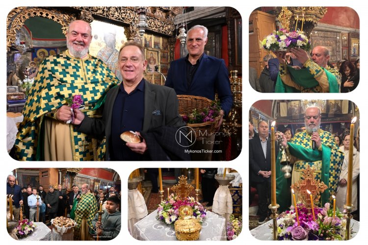 Sunday of the Holy Cross - Συμπροσευχομένου του Δημάρχου Χρήστου Βερώνη: Το Αήττητον Τρόπαιον εν τω Μέσω του Σκάμματος και η Λειτουργική Μυσταγωγία της Σταυροπροσκυνήσεως στη Μεγάλη Παναγιά [pics & vids]