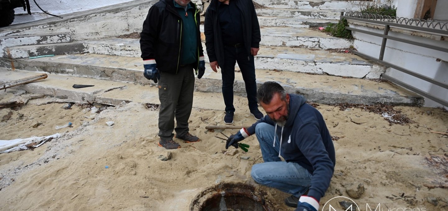 Infrastructure Resilience - ΔΕΥΑ Μυκόνου: Ενίσχυση της λειτουργικής ετοιμότητας του δικτύου λυμάτων  στον Πλατύ Γιαλό ενόψει Τουριστικής Αιχμής