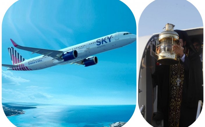 Holy Light Flights Greece: Η SKY express μεταφέρει και φέτος το Άγιο Φως σε κάθε γωνιά της Ελλάδας - Το πτητικό Πρόγραμμα