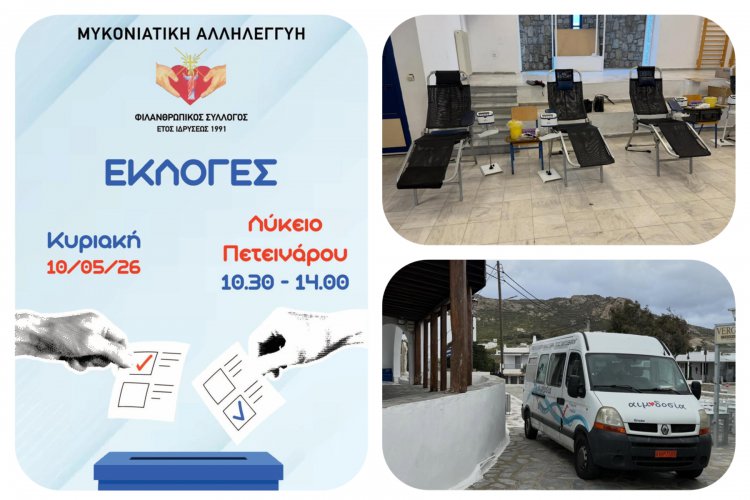 Η Μύκονος ψηφίζει την Κυριακή για τον ίδιο τον Ανθρωποκεντρικό της πυρήνα στις εκλογές της «Μυκονιάτικης Αλληλεγγύης»