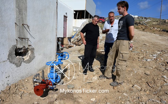 Water Security Strategy: Η Δημοτική Αρχή Βερώνη θέτει σε λειτουργική ετοιμότητα τον νέο Αγωγό Μαραθίου  - Αγία Σοφία. Έργο Αναφοράς για την Υδατική Ασφάλεια της Μυκόνου