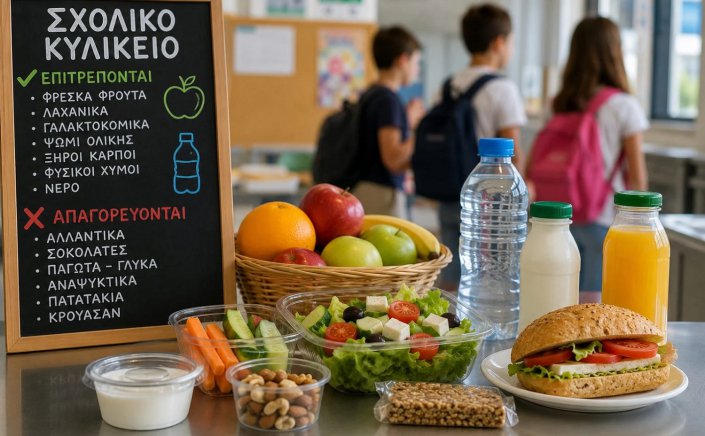 School Canteen Healthy Rules: Οι ριζικές αλλαγές στα προϊόντα των σχολικών κυλικείων από το Σεπτέμβριο 2026! Τέλος το ζαμπόν, σοκολάτες, κρουασάν & μπλόκο σε αναψυκτικά, ενεργειακά ποτά, γαριδάκια, αλλαντικά [ΦΕΚ]