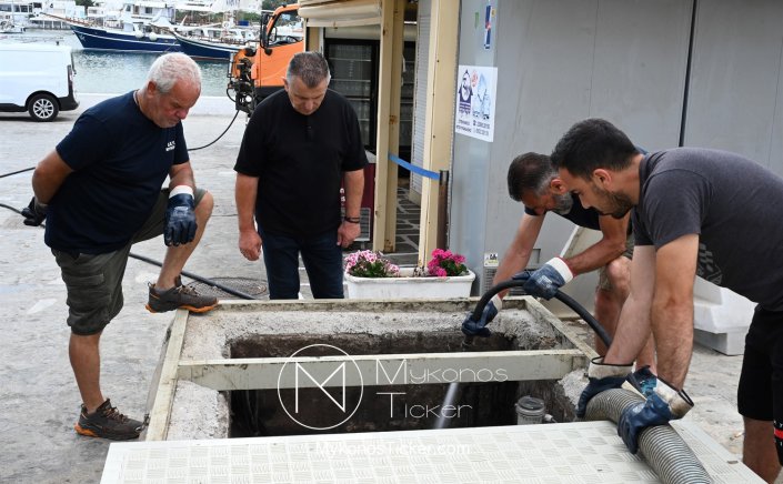 Mykonos Wastewater Resilience: Τεχνική εξυγίανση και διασφάλιση της παροχετευτικότητας του Δικτύου λυμάτων στο παραλιακό μέτωπο της Χώρας από τη ΔΕΥΑ Μυκόνου