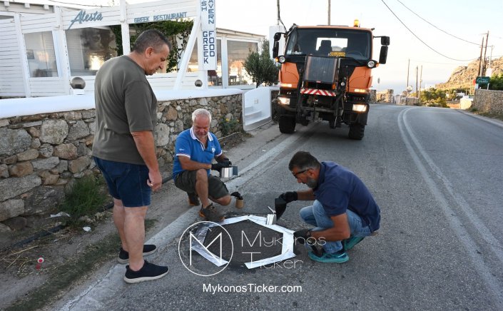 Grid Resilience - ΔΕΥΑ Μυκόνου: Μηχανικός αποκλεισμός αναθυμιάσεων με Aluminium Butyl Tape και ερμητική σφράγιση φρεατίων σε Καστελάκια και Γλάστρο