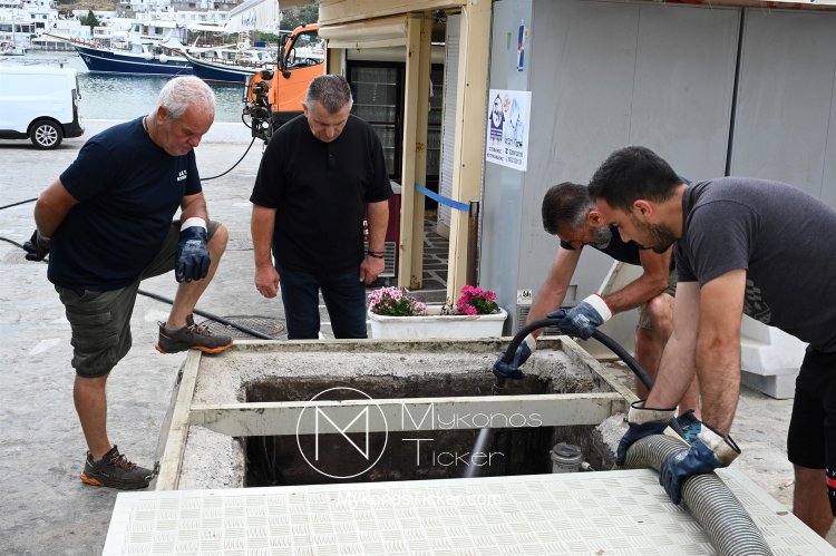 Mykonos Wastewater Resilience: Τεχνική εξυγίανση και διασφάλιση της παροχετευτικότητας του Δικτύου λυμάτων στο παραλιακό μέτωπο της Χώρας από τη ΔΕΥΑ Μυκόνου