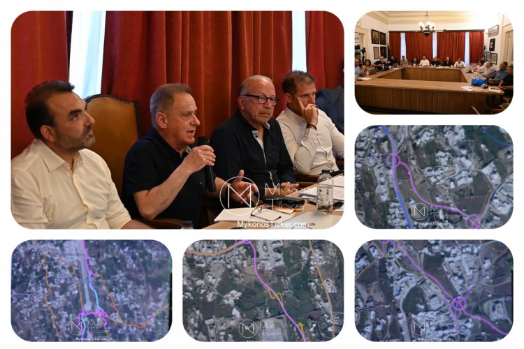 Χρήστος Βερώνης: Κομβική αναδιάρθρωση του Οδικού Δικτύου της Μυκόνου - Νέες χαράξεις που θα επανακαθορίσουν τις Μετακινήσεις και την Οδική Συνδεσιμότητα του Νησιού για τις επόμενες Δεκαετίες [Video]