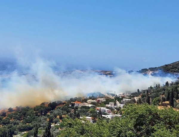 Andros Wildfire Emergency: Μεγάλη φωτιά στην Άνδρο! Το 112 ενημέρωσε τους πολίτες για εκκενώσεις από Παλαιόπολη και Κόλυμπο προς Μπατσί και Χώρα!