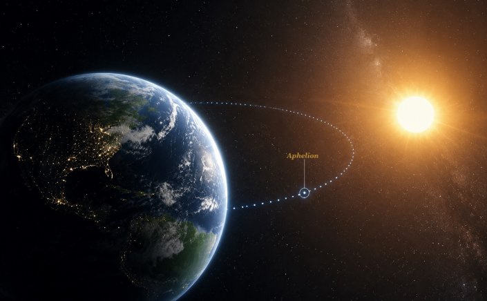 The Aphelion Paradox: Στις 6 Ιουλίου η Γη στο πιο απομακρυσμένο σημείο από τον Ήλιο! Γιατί δεν επηρεάζει τις εποχές!