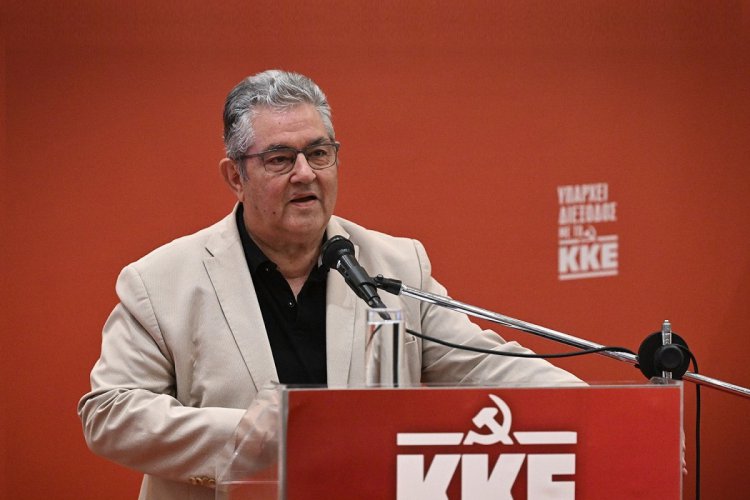 KKE Chief, Pre-Scripted Governance: Το πρόγραμμα της επόμενης κυβέρνησης, όποια κι αν είναι, συνεργασίας ή όχι, είναι ήδη “γραμμένο” και είναι “από χέρι” αντιλαϊκό και επικίνδυνο [Video]