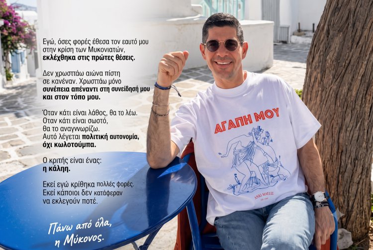 Μιλτιάδης Ατζαμόγλου προς Διαδικτυακά Παράκεντρα: «Δεν ζήτησα Άδεια - Την έχω από τους Μυκονιάτες, επανειλημμένα, στις Πρώτες θέσεις»  η Αξιοπρέπεια δεν Πιστοποιείται