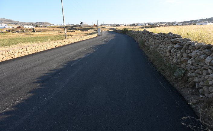 Ανακατασκευή Ασφαλτοτάπητα στον Δημοτικό Δρόμο Μαράθι - Ολοκλήρωση Έργου ΔΕΥΑΜ