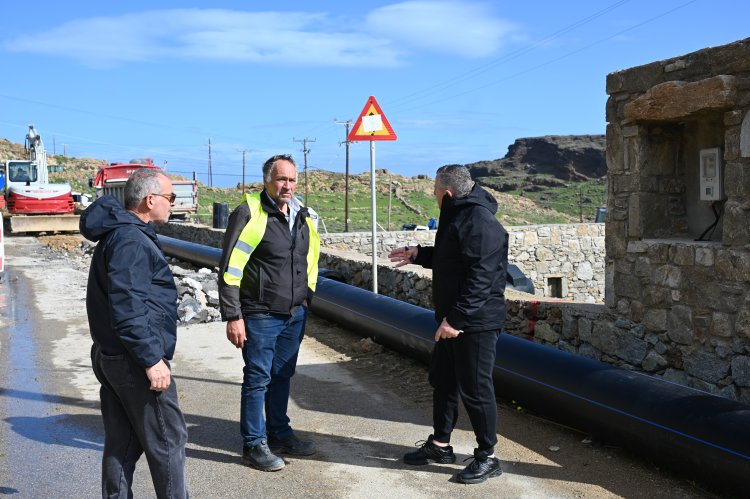  Επίσημη Εκκίνηση: Η ΔΕΥΑ Μυκόνου Κατασκευάζει τον Νέο Προωθητικό Αγωγό Ύδρευσης