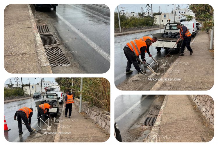  Stormwater Resilience: Από τη Χώρα στον Ορνό και τη Βρύση - Η ΔΕΥΑΜ απομακρύνει Ιζήματα και Φερτά Υλικά, ισχυροποιώντας το Δίκτυο Ομβρίων