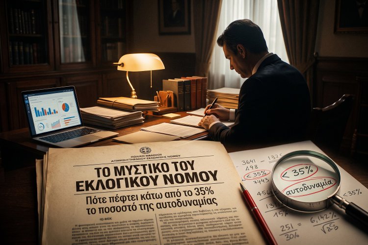Dynamic Majority Threshold: Εκλογικός νόμος! Πότε πέφτει κάτω από το 35% η αυτοδυναμία!